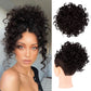 Hot saleShort and curly hairpiece Chignon with elasticated drawstring