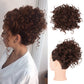 Hot saleShort and curly hairpiece Chignon with elasticated drawstring