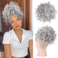 Hot saleShort and curly hairpiece Chignon with elasticated drawstring