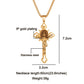 Benedict Protection Cross Power Pendant Necklace