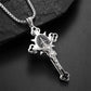 Benedict Protection Cross Power Pendant Necklace