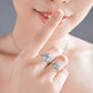 Exquisite Moissanite Solitaire Ring(Free shipping to your home)