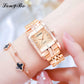 Biaotic@New ladies simple waterproof watch watch fashion square diamond set watch