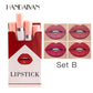 4 Colors Matte Cigarette Lipstick Set