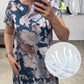 🌸Mare dimensiune primăvară și vară moda florale rochie lungă