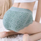 Antibacterial moisture-wicking high-waist underwear for women