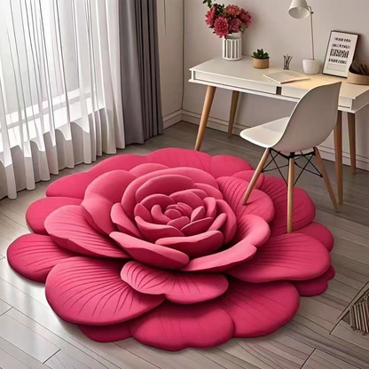 🔥 Reducere Fierbinte🌺 Covor de Pluș Floral & Pământ Diatomaceu Floral