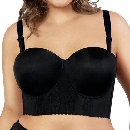 🌸 Sutien invizibil cu tăietură joasă Curele detașabile