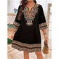 🌸Rochie elegantă imprimată cu decolteu în V